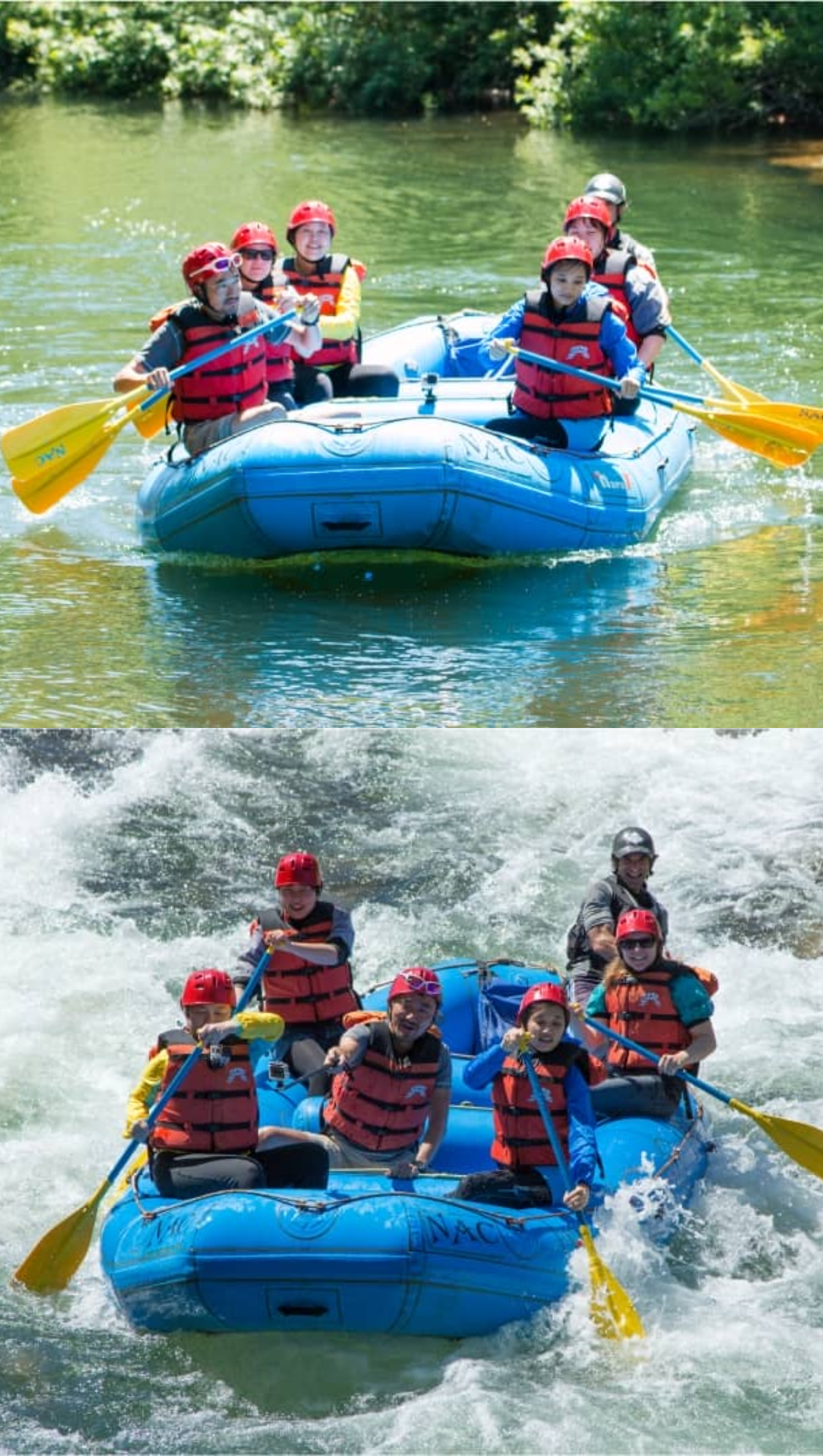 rafting