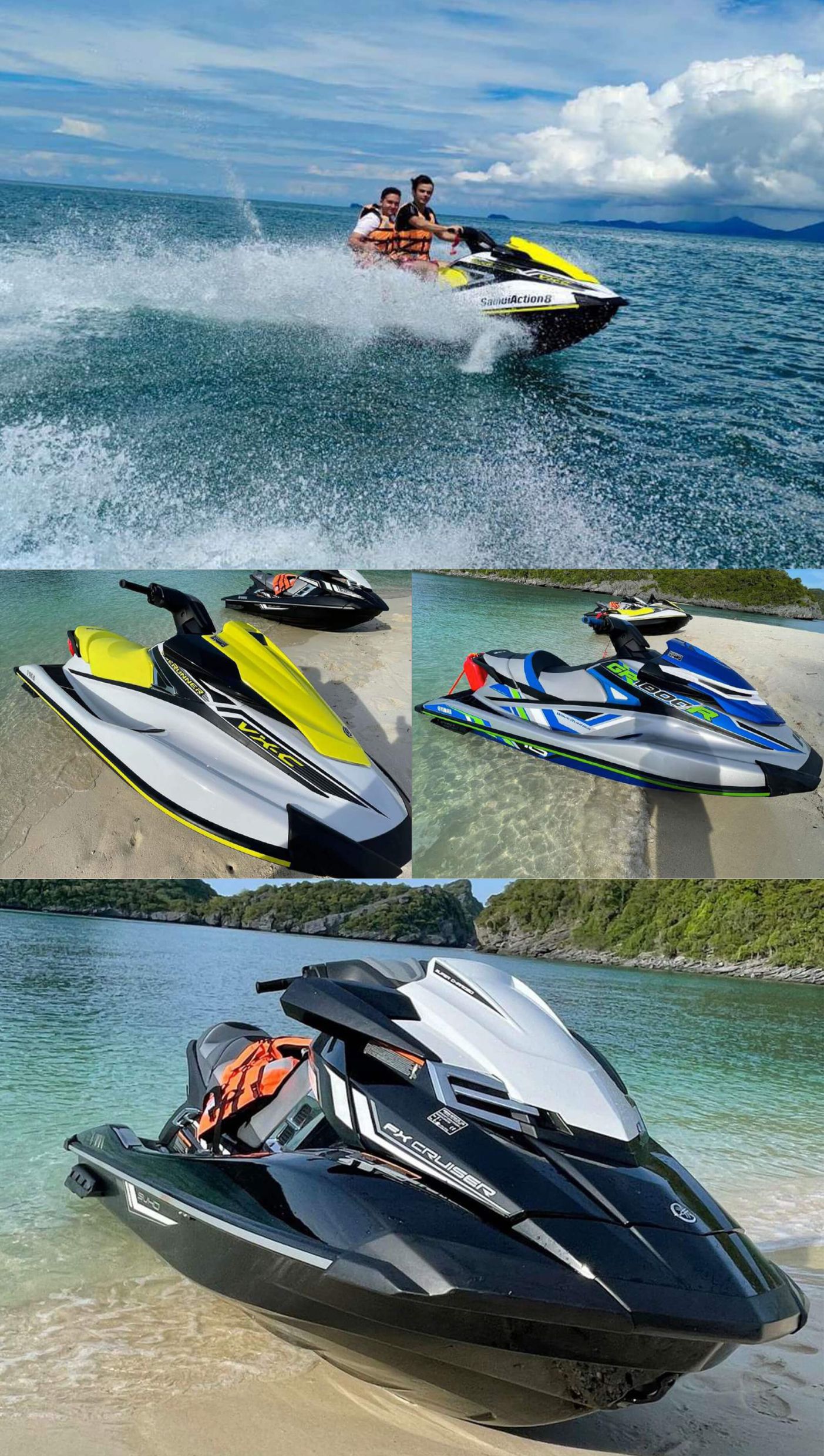 Jetski Tours Koh Samui Action