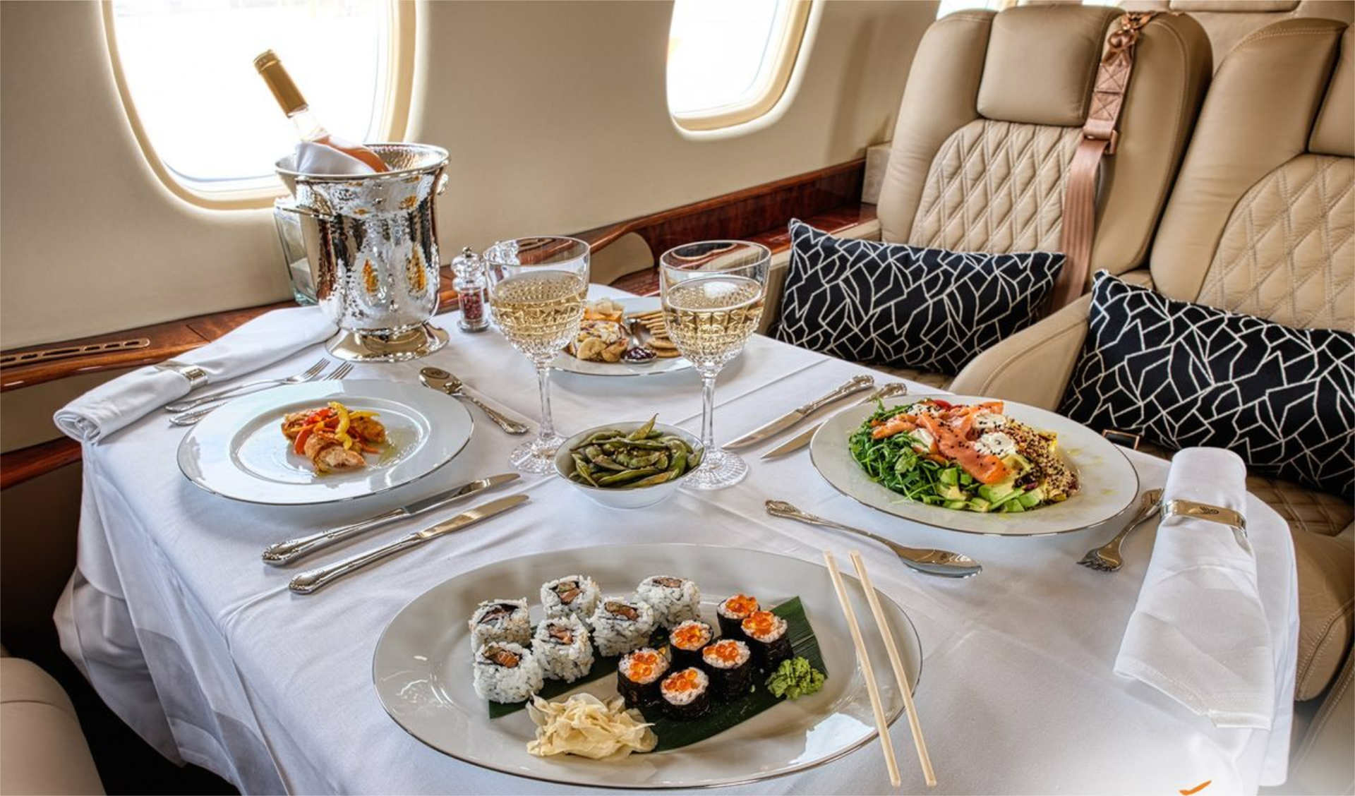 Cessna Citation Dining