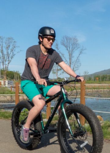 Biking - Fat Wheel Bike - Niseko 01.01