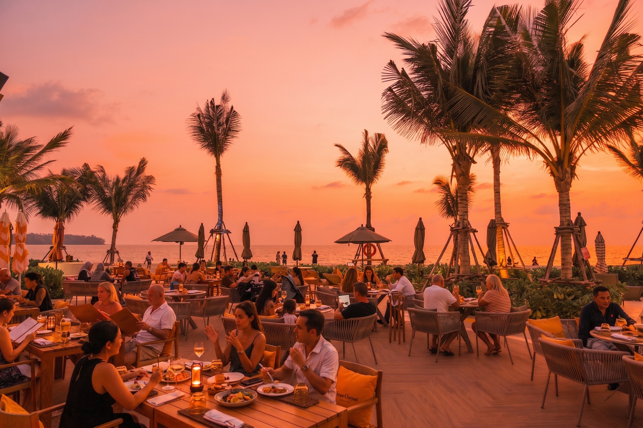 Sunset Party After Brunch